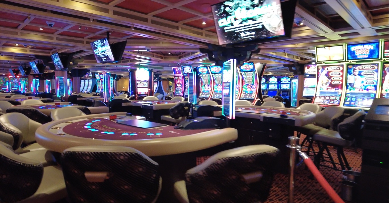 Cruise Ship Casinos – Tour and Walkthrough of the Shogun Casino on Cruise Ship Carnival Valor