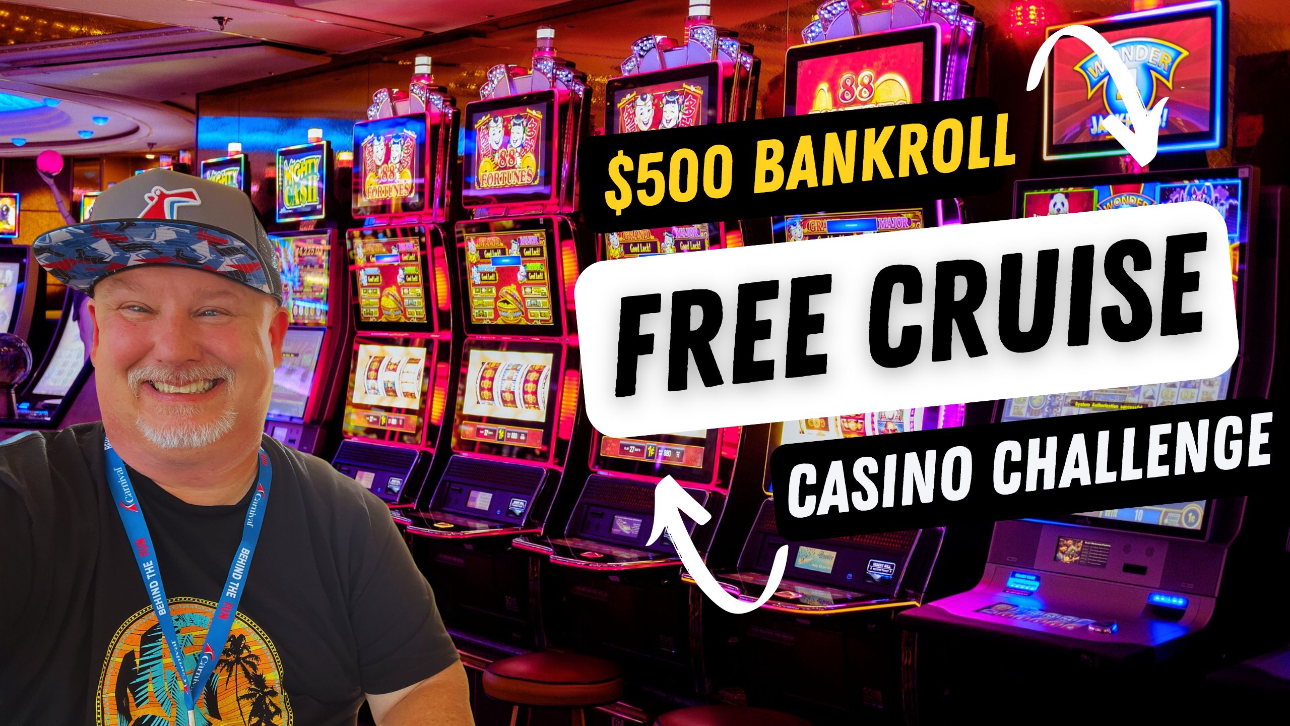 How to Get a Free Cruise | $500 Casino Challenge on Royal Caribbean! | 5 Days of Casino Slot Play